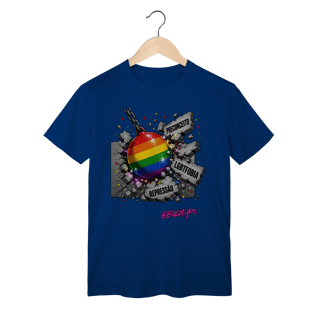 Nome do produto Camiseta Preconceito, LGBTfobia, repressão