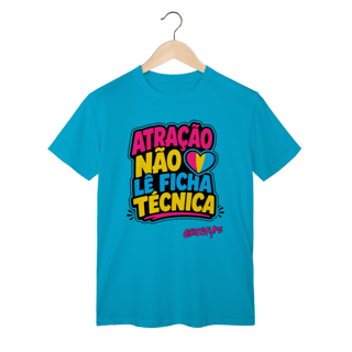 Nome do produto Camiseta Atração Não Lê Ficha Técnica