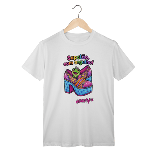 Nome do produto Camiseta Sapatão, com orgulho!
