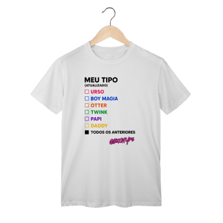 Nome do produto Camiseta Meu Tipo (Atualizado)
