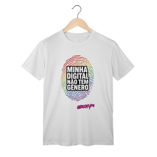 Nome do produto Camiseta Minha digital não tem gênero