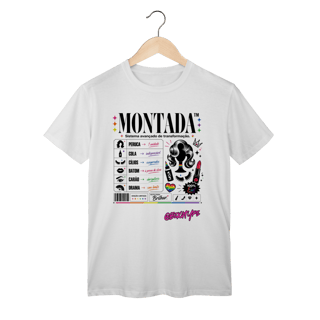 Nome do produto Camiseta MONTADA