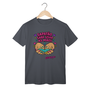 Nome do produto Camiseta Sapatão sabe usar as mãos