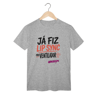 Nome do produto Camiseta Lip Sync pro Ventilador