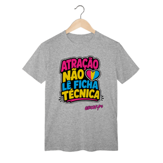 Nome do produto Camiseta Atração Não Lê Ficha Técnica