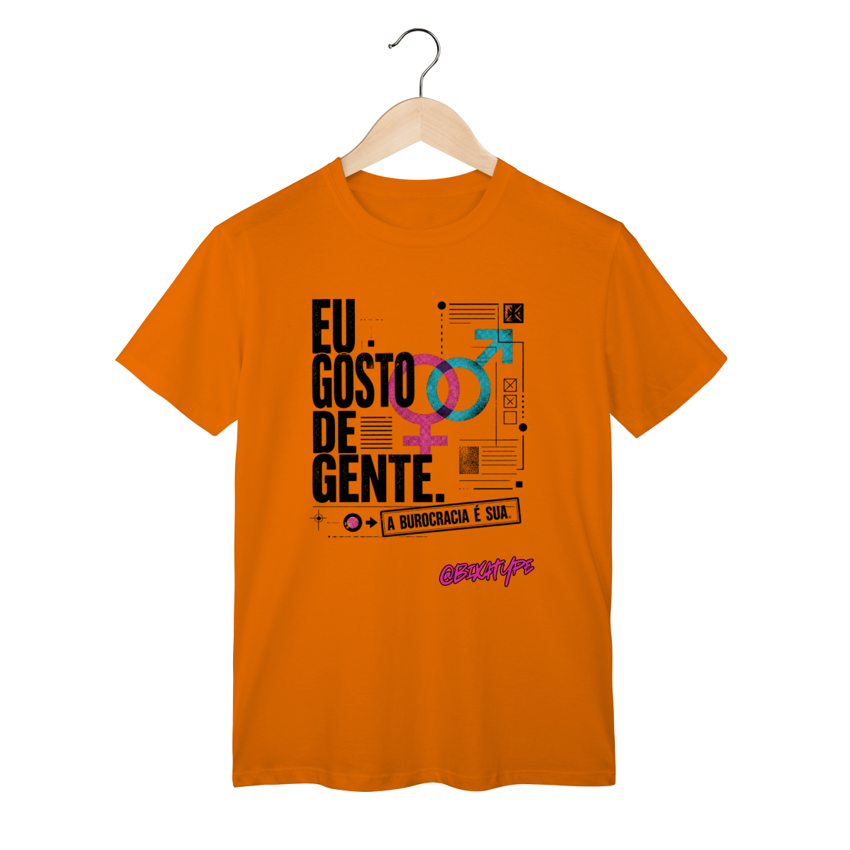 Eu gosto de gente. A burocracia é sua