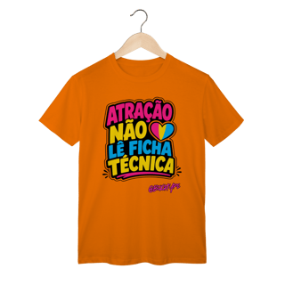 Nome do produto Camiseta Atração Não Lê Ficha Técnica
