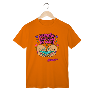 Nome do produto Camiseta Sapatão sabe usar as mãos