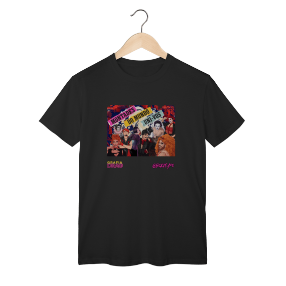 Camiseta Montades do mundo, uni-vos