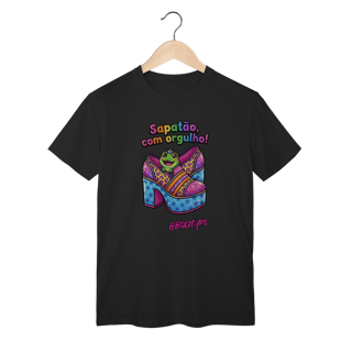 Nome do produto Camiseta Sapatão, com orgulho!