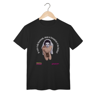 Nome do produto Camiseta O cair é do homem, mas o levantar é da bicha