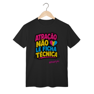 Nome do produto Camiseta Atração Não Lê Ficha Técnica