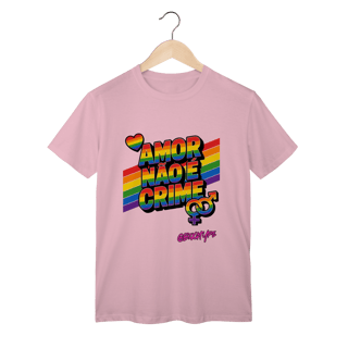 Nome do produto Camiseta Amor Não é Crime