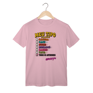 Nome do produto Camiseta Meu Tipo (Clássico)