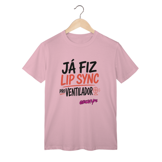 Camiseta Lip Sync pro Ventilador