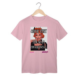 Camiseta Servir Cunt em suas consequências