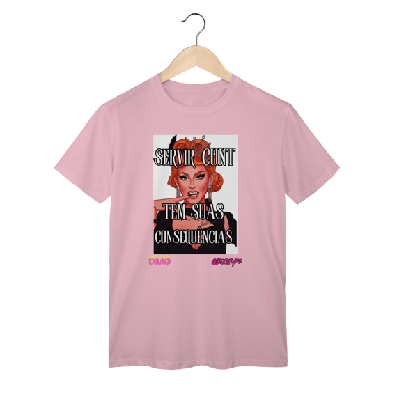 Camiseta Servir Cunt em suas consequências