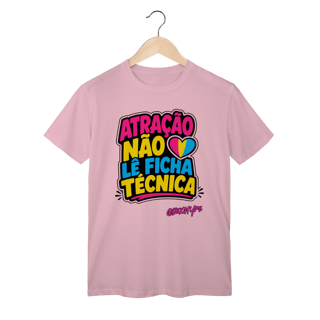 Nome do produto Camiseta Atração Não Lê Ficha Técnica