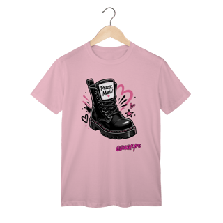 Nome do produto Camiseta Prazer. Maria!