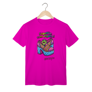 Nome do produto Camiseta Sapatão, com orgulho!