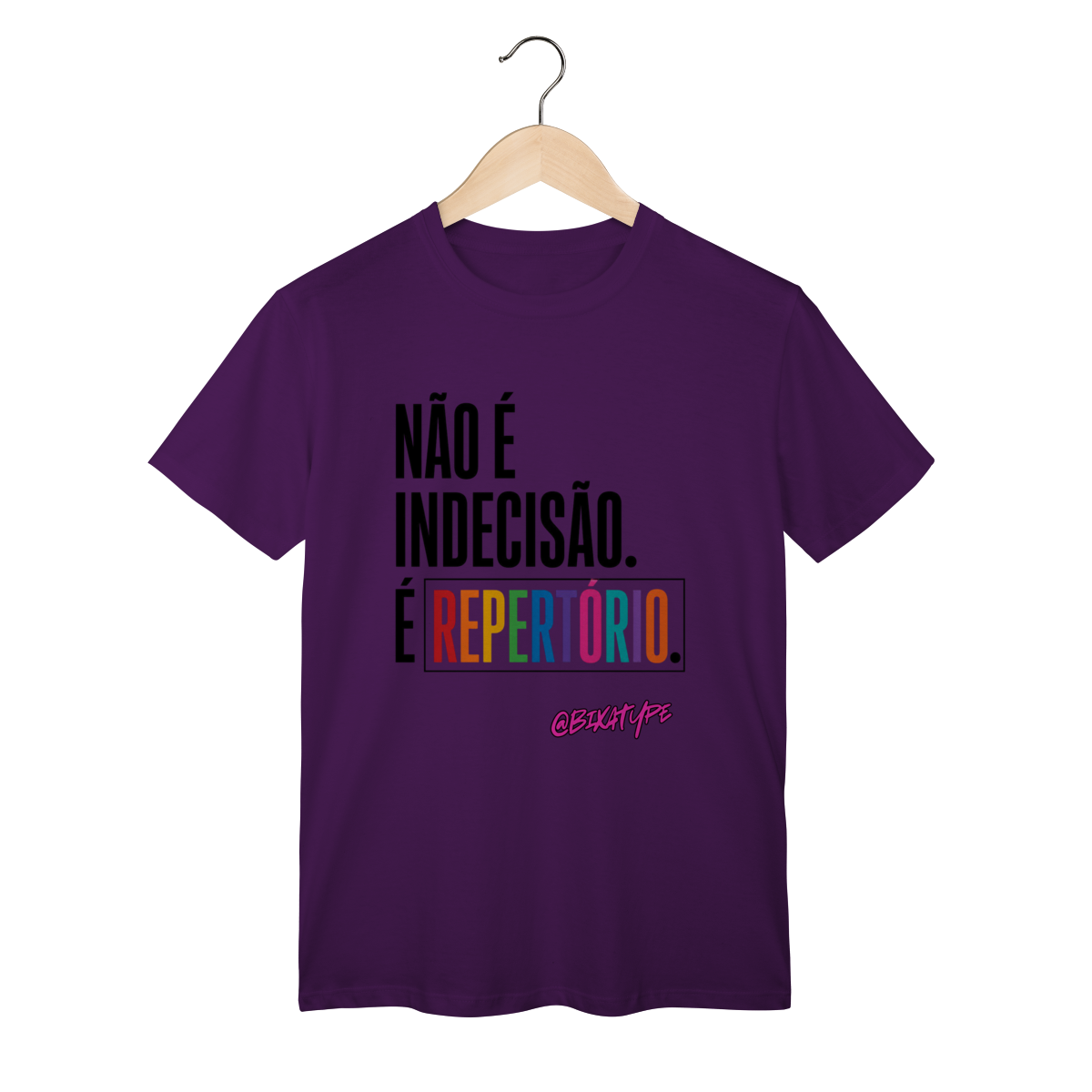 Não é indecisão, é repertório