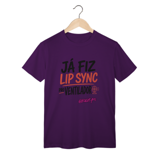 Nome do produto Camiseta Lip Sync pro Ventilador