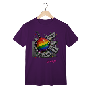 Nome do produto Camiseta Preconceito, LGBTfobia, repressão