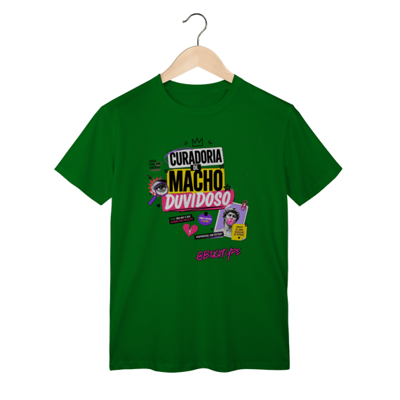 Camiseta Curadoria de macho duvidoso