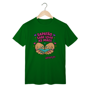 Nome do produto Camiseta Sapatão sabe usar as mãos