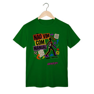 Nome do produto Camiseta Não vim com manual