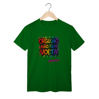 Nome do produto Camiseta Orgulho não tem volta