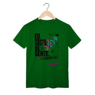 Nome do produto Camiseta Eu gosto de gente. A burocracia é sua