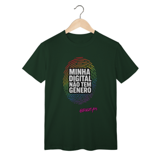Nome do produto Camiseta Minha digital não tem gênero