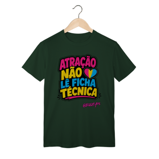 Nome do produto Camiseta Atração Não Lê Ficha Técnica