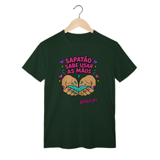 Nome do produto Camiseta Sapatão sabe usar as mãos
