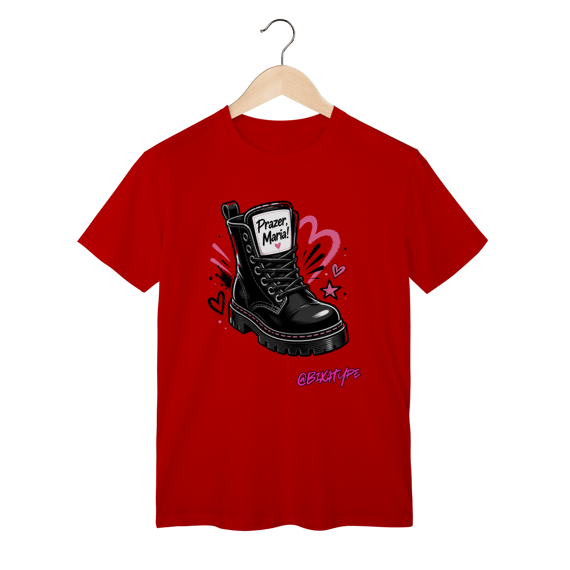Camiseta Prazer. Maria!