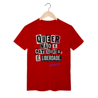 Nome do produto Camiseta Queer não é categoria. É liberdade.