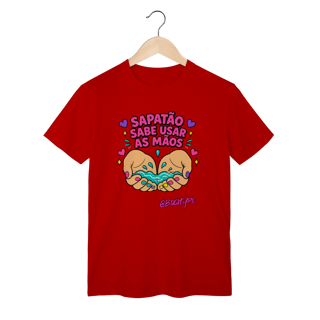 Nome do produto Camiseta Sapatão sabe usar as mãos