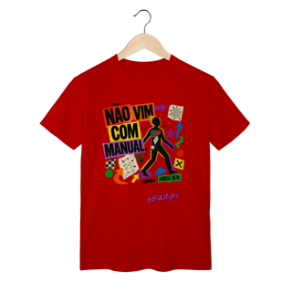 Nome do produto Camiseta Não vim com manual