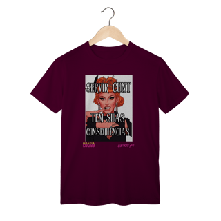 Nome do produto Camiseta Servir Cunt em suas consequências