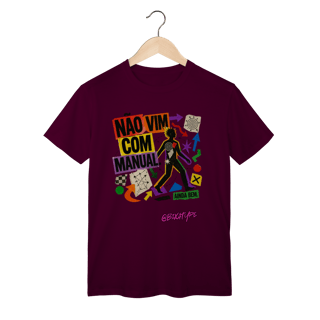 Nome do produto Camiseta Não vim com manual