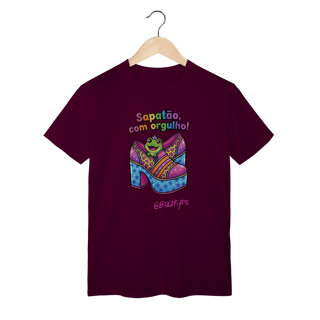 Nome do produto Camiseta Sapatão, com orgulho!