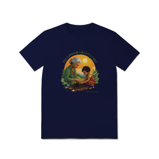 Nome do produto camiseta educação e terra