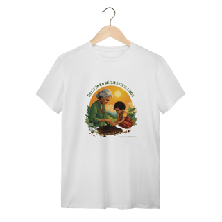 Nome do produto camiseta educação e terra