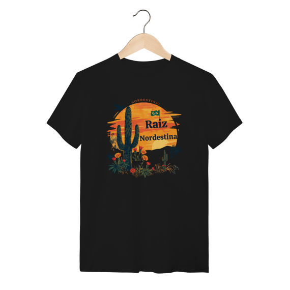 Camiseta raiz nordestina masc. 