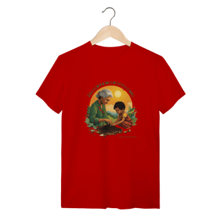 Nome do produto camiseta educação e terra