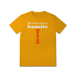 Nome do produto Camiseta - Só Vim para o Kumite - T-Shirt Quality - 02