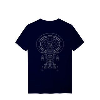 Nome do produto Camisas com esquema da Enterprise D - T-Shirt Quality - 01