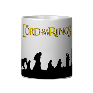 Nome do produto Caneca - Senhor dos Anéis - 01