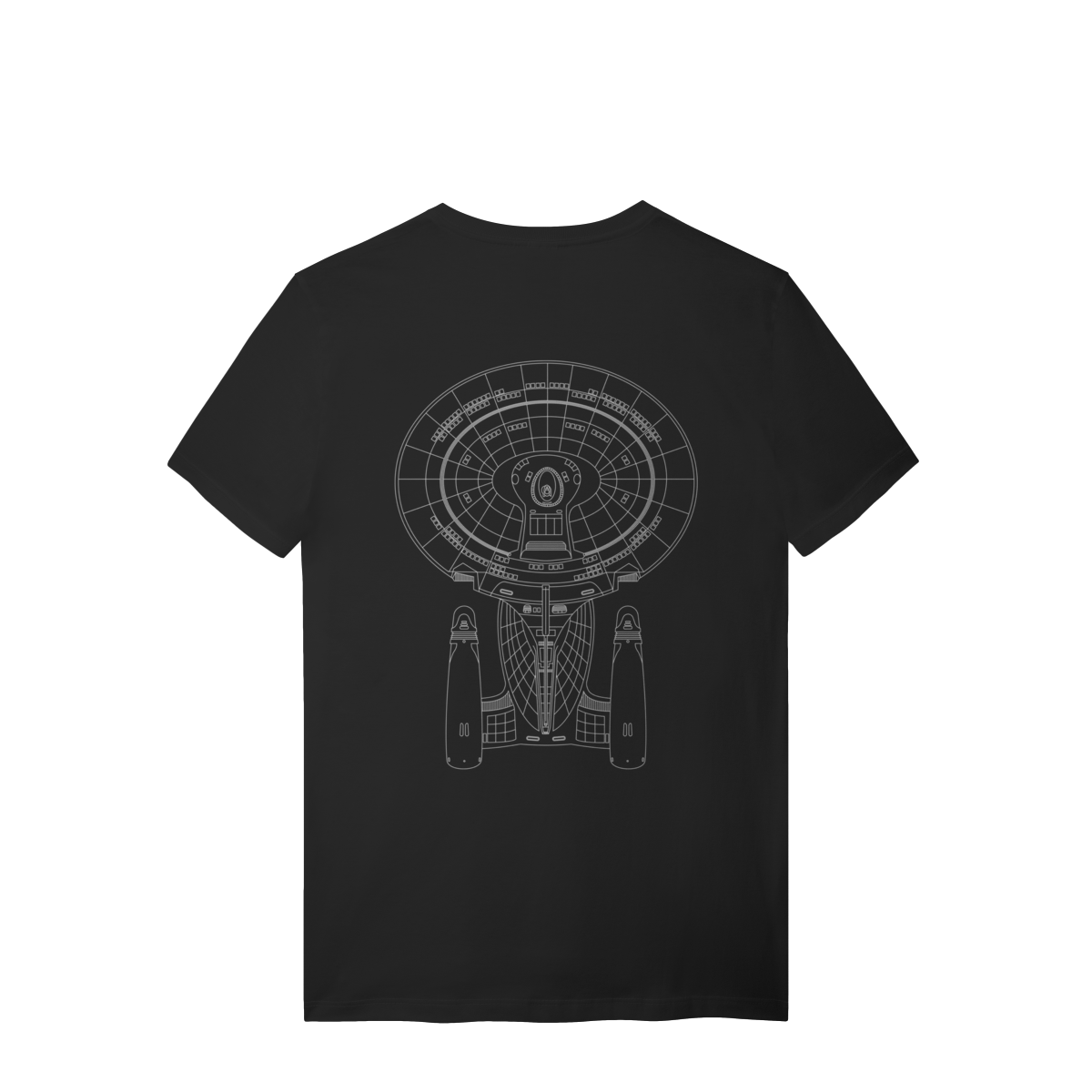 Nome do produto: Camisas com esquema da Enterprise D - T-Shirt Quality - 01